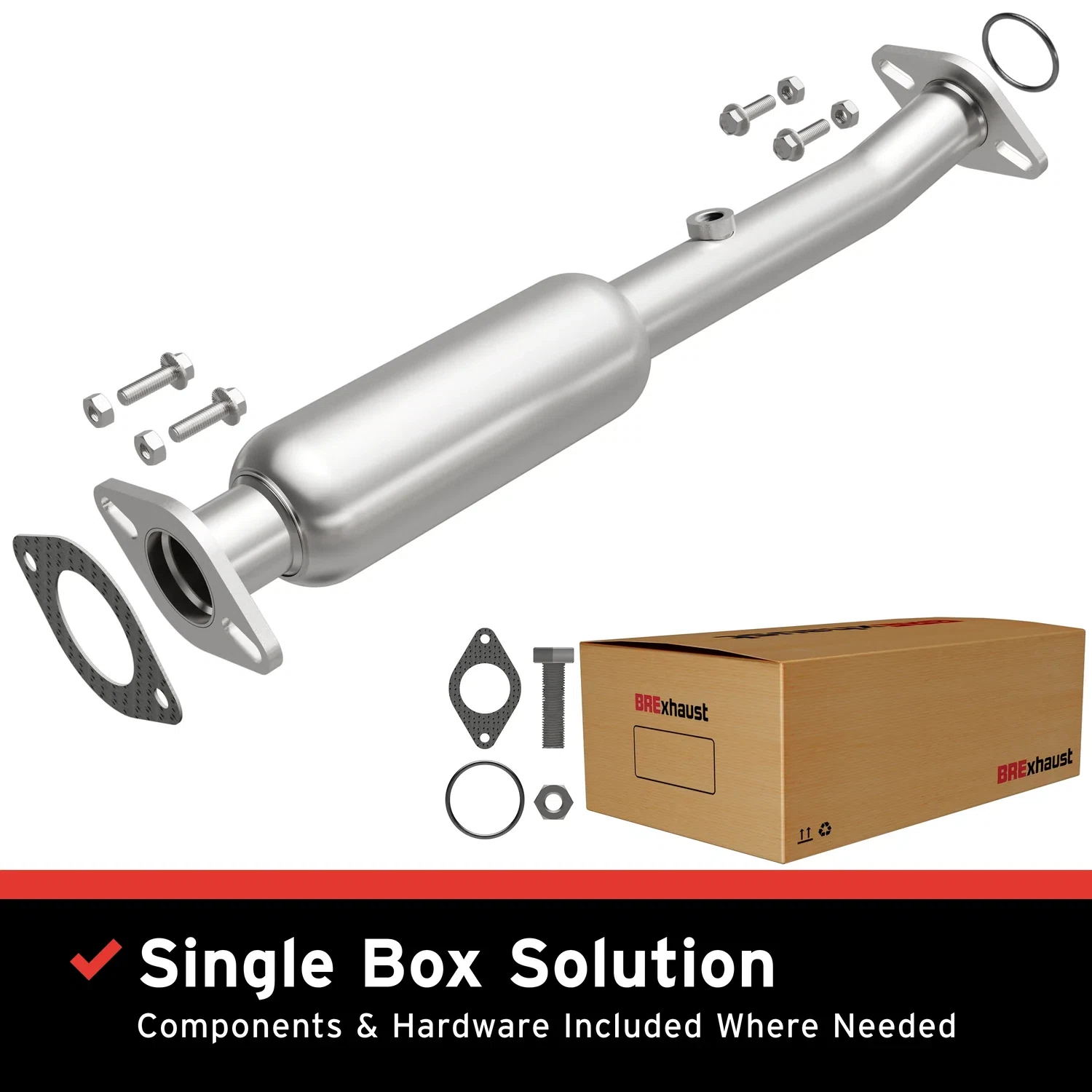 2004-2006 Nissan TITAN Direct-Fit Front Pipe Kit 107-0239